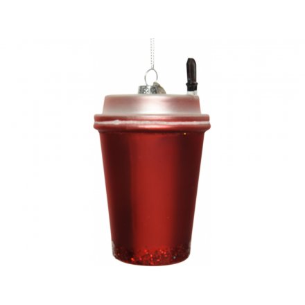 Red Cup Glass Hanger 