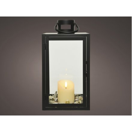 LED Candle With Lantern, Small 