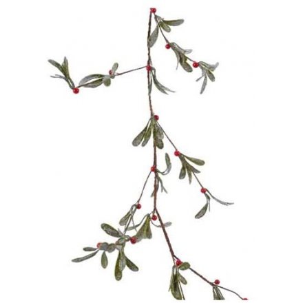 Garland With Red Berries, 180cm 