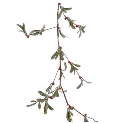 Sure to bring a traditional feel to your home at Christmas, a frosted berry garland 