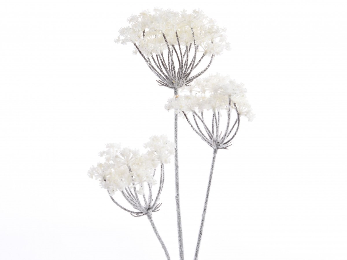Frosted Floral Stem, 78cm 54009 Homeware / Artificial Flowers