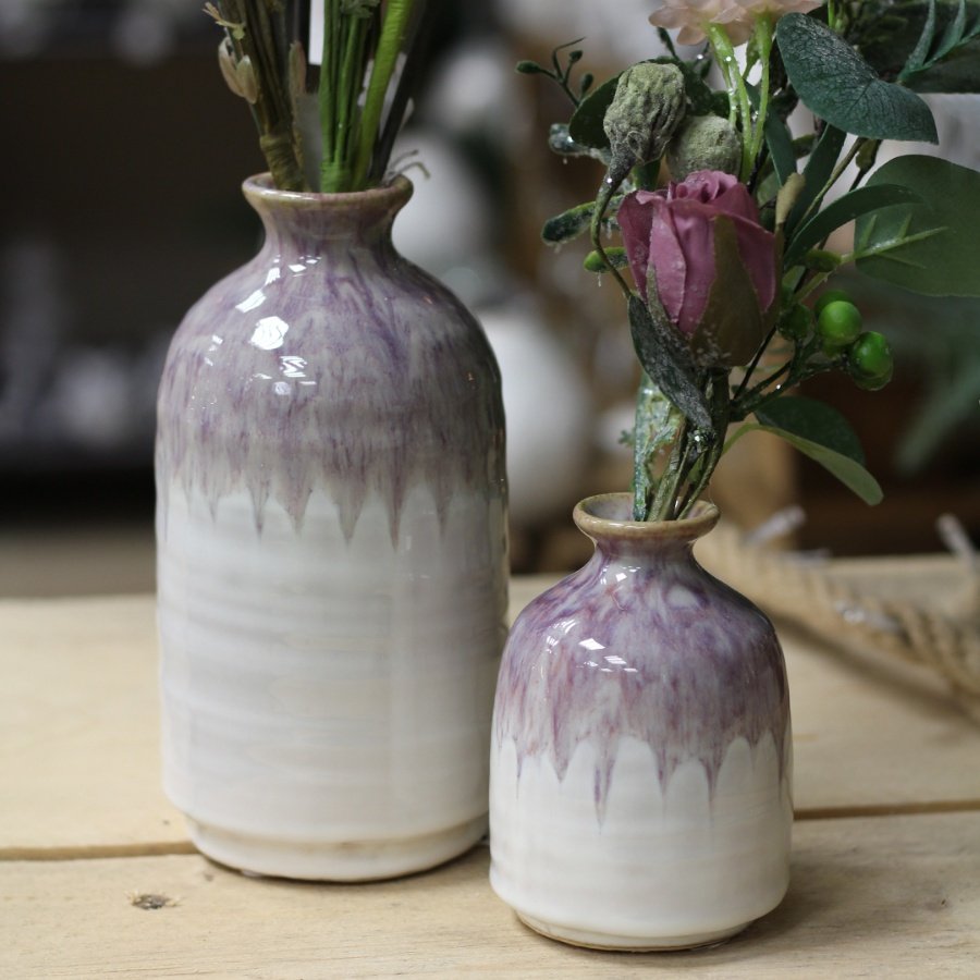 Reactive Glaze Decorative Vase, 18cm 54039 Interior Decor / Jugs & Vases Rosefields
