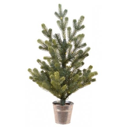 Potted Tree With LEDs 45cm 