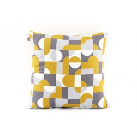 Abstract design cushion 45 x 45 