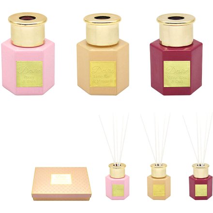 Set of 3 Desire Diffusers, Spring Flare 