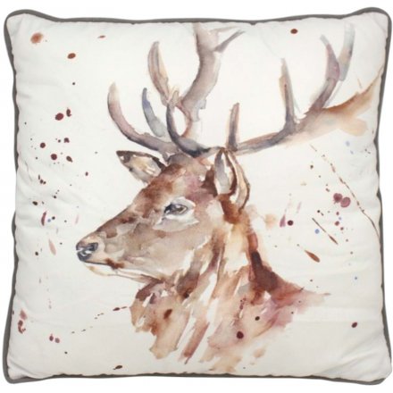 Country Life Stag Cushion