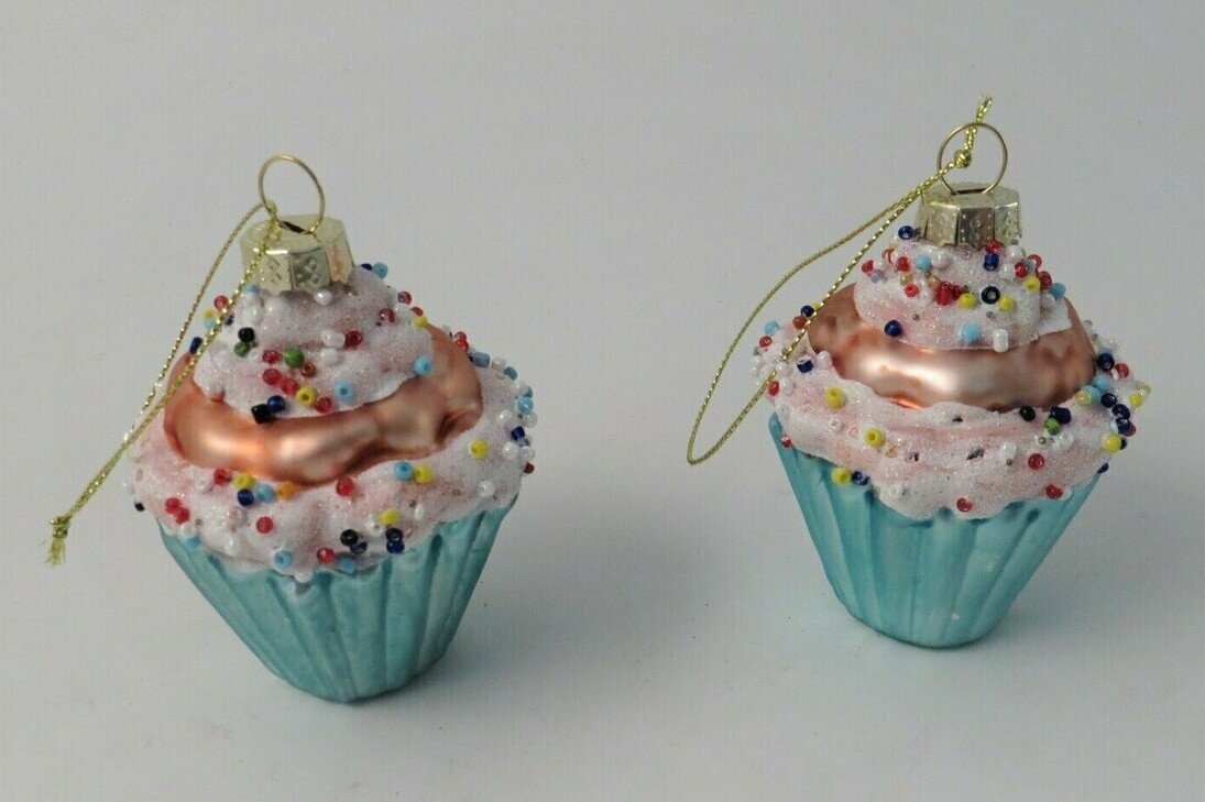 Cupcake Hanging Decoration Christmas Decorations / Baubles Noël & Co