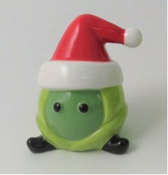 A must have decoration for any home wanting an alternative twist! A happy sprout with a festive hat 