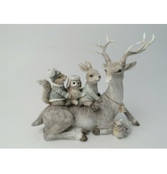 A wintery figure that is sure to add a cosy Christmas feel to any home this festive period 