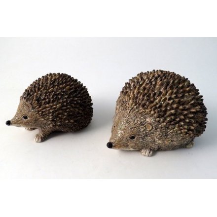 Natural Hedgehog, 10cm 