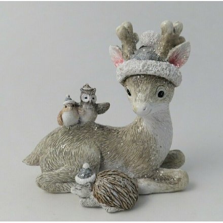 Reindeer and Friends Figure, 11cm 