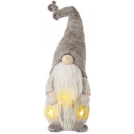 LED Gonk With Faux Fur Hat, 102cm 
