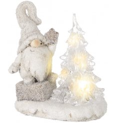 A sweet scene display to add to any home space during Christmas Time, 