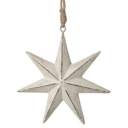 Hanging 7 Point Star, 11.5cm 