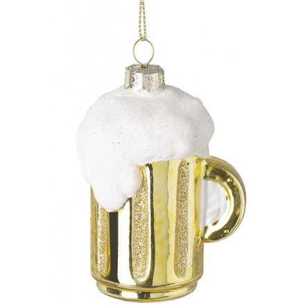 Beer With Froth Hanger 