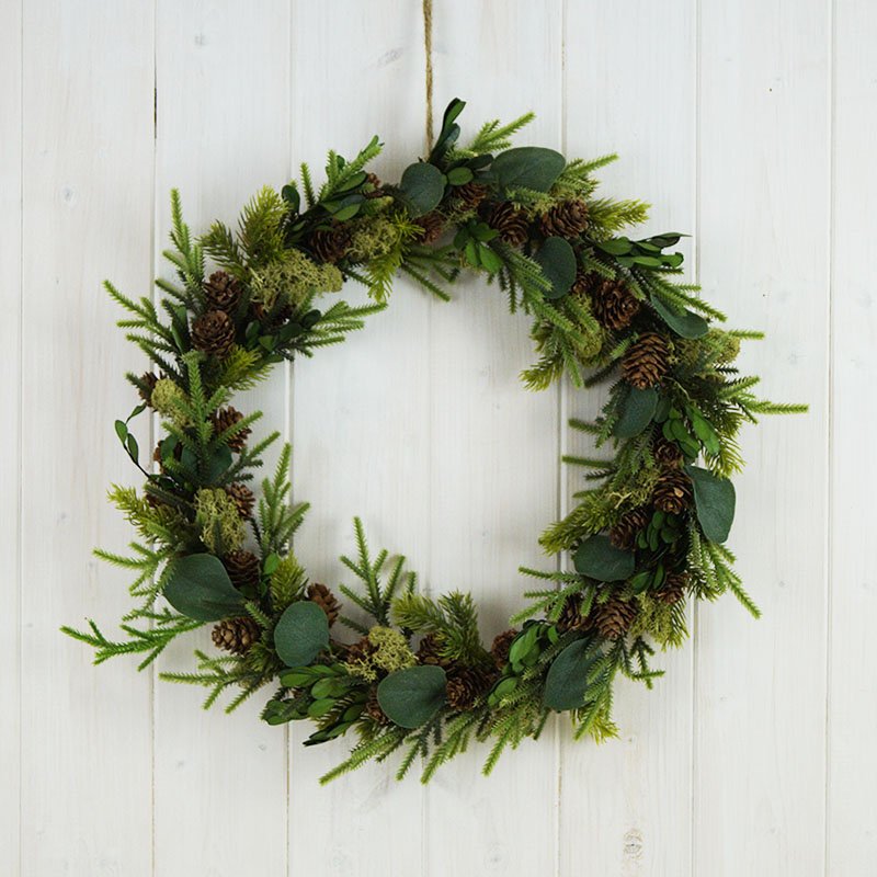 Woodland Floor Moss Wreath, 40cm | 54703 | Christmas / Wreaths and ...