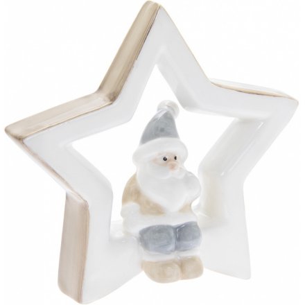 Star and Reindeer Decoration, Small  