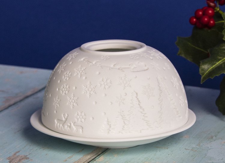 LP52342 / Christmas Eve Tlight Dome, 12cm 54826 Christmas