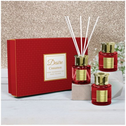 Cinnamon Christmas Desire Diffuser Gift Set