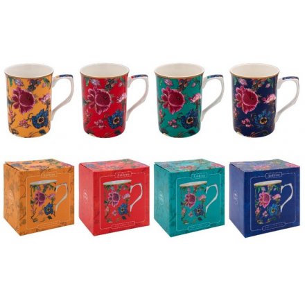 Anthina Print Coloured Mug Mix 