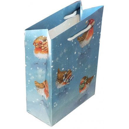 Jan Pashley Christmas Robin Bag
