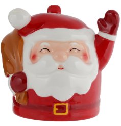 A Ceramic Upside Down Christmas Mug