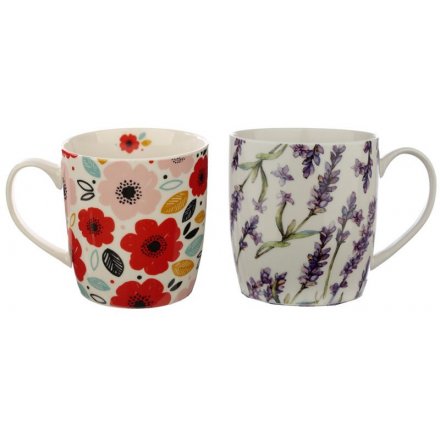Set of 2 Pick of the Bunch Mugs 