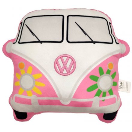 Volkswagen Camper Cushion, Groovy Pink 