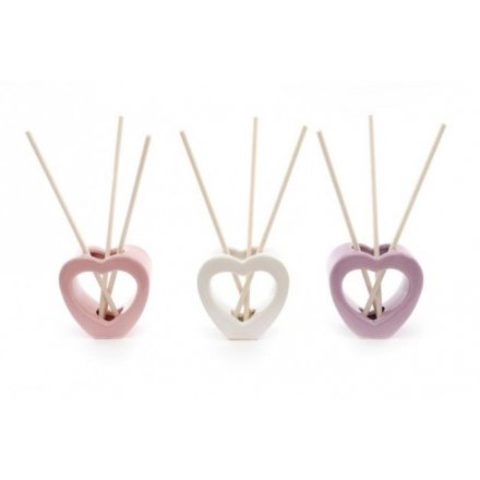 Scented Heart Diffusers, 8cm 