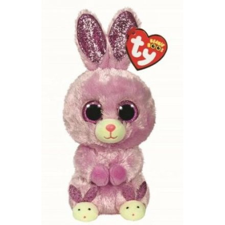 Purple Bunny Beanie Boo TY, 21cm 