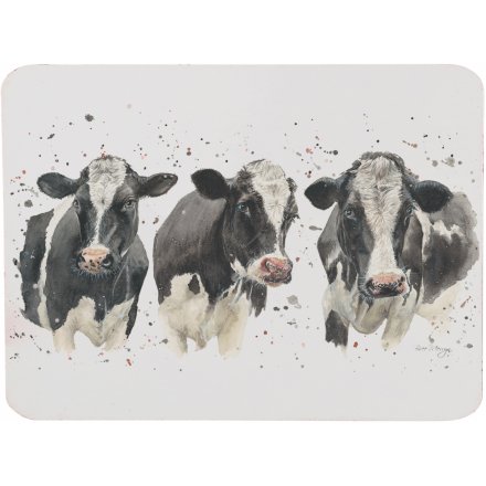 Quirky Cow Set of Cork Placemats 