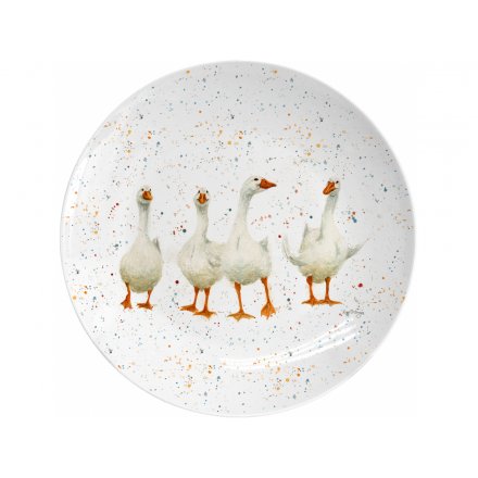 Goosey Women Ceramic Plate