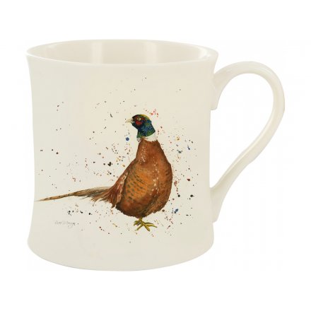 Splash Art Rustic Pheasant Mug 