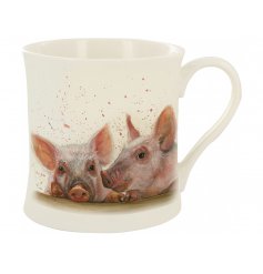 this delightfully decorated mug will be sure to tie in with any Country Charm inspired spaces 