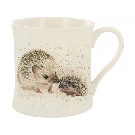 Splash Art Hedgehogs Mug 