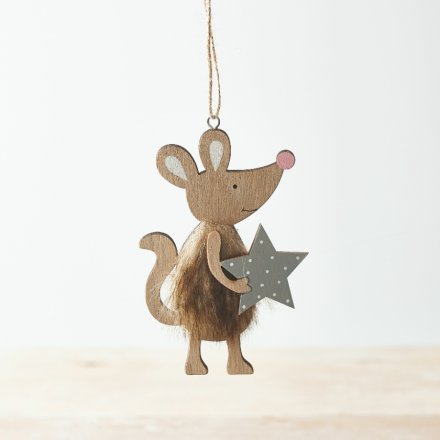 Perfect for adding a rustic hint to your tree display at Christmas, 