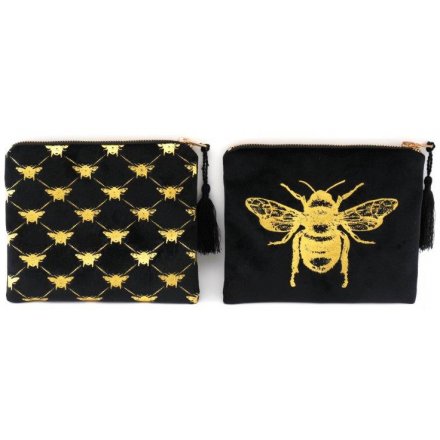  Bee Make Up Bag 20x15cm