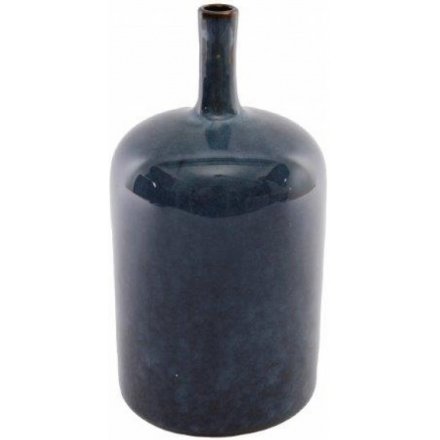  Blue Vase 12x24cm