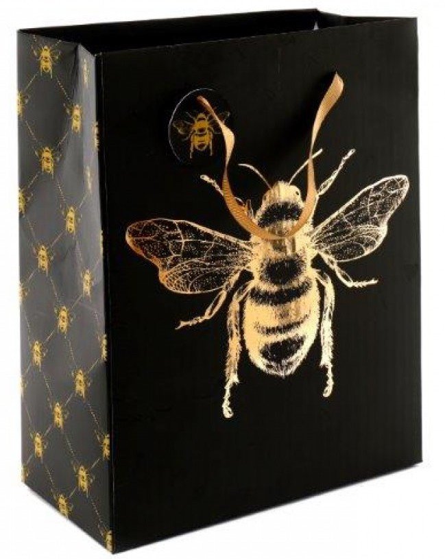 TJBE18 / 33cm Luxury Bee Gift Bag 55427 Ranges / Gift Bags, Wrap