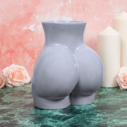 Body Ceramic Grey Vase 23cm