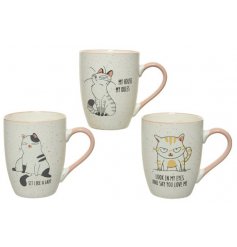Display your cats inner character with these attractive and stylish mugs. These sassy cats really inhibit a cats persona