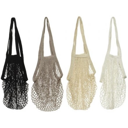 Four Assorted Net Handbag, 60cm