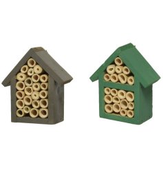 An Assortment of Two Firwood Insect Houses, 11cm