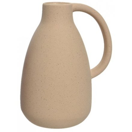 Ceramic Vase W/Handle
