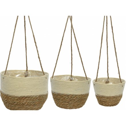 Natural Hanging Baskets
