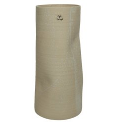 A Distressed Sand Decorative Vase