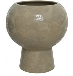 23cm Sand coloured Vase