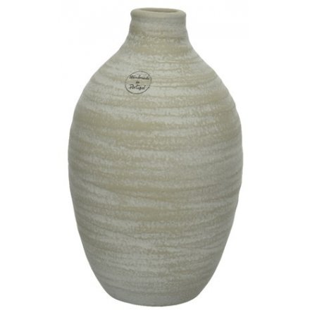Natural Toned Terracotta Vase 25cm