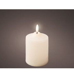 Flickering flame candle, will set a calming ambience in your garden. 