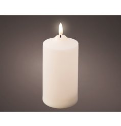 Flickering flame candle, will set a calming ambience in your garden. 
